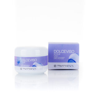 Scrub Viso Dolceviso  levigate, antiossidante, lenitivo e illuminante   100gr.